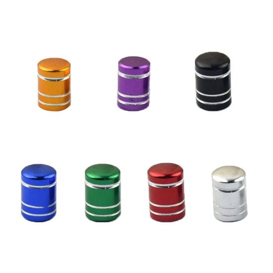 4 шт., алюминиевые автомобильные, мотоциклетные, велосипедные MTB шины, крышка клапана Шредера, крышка штока клапана