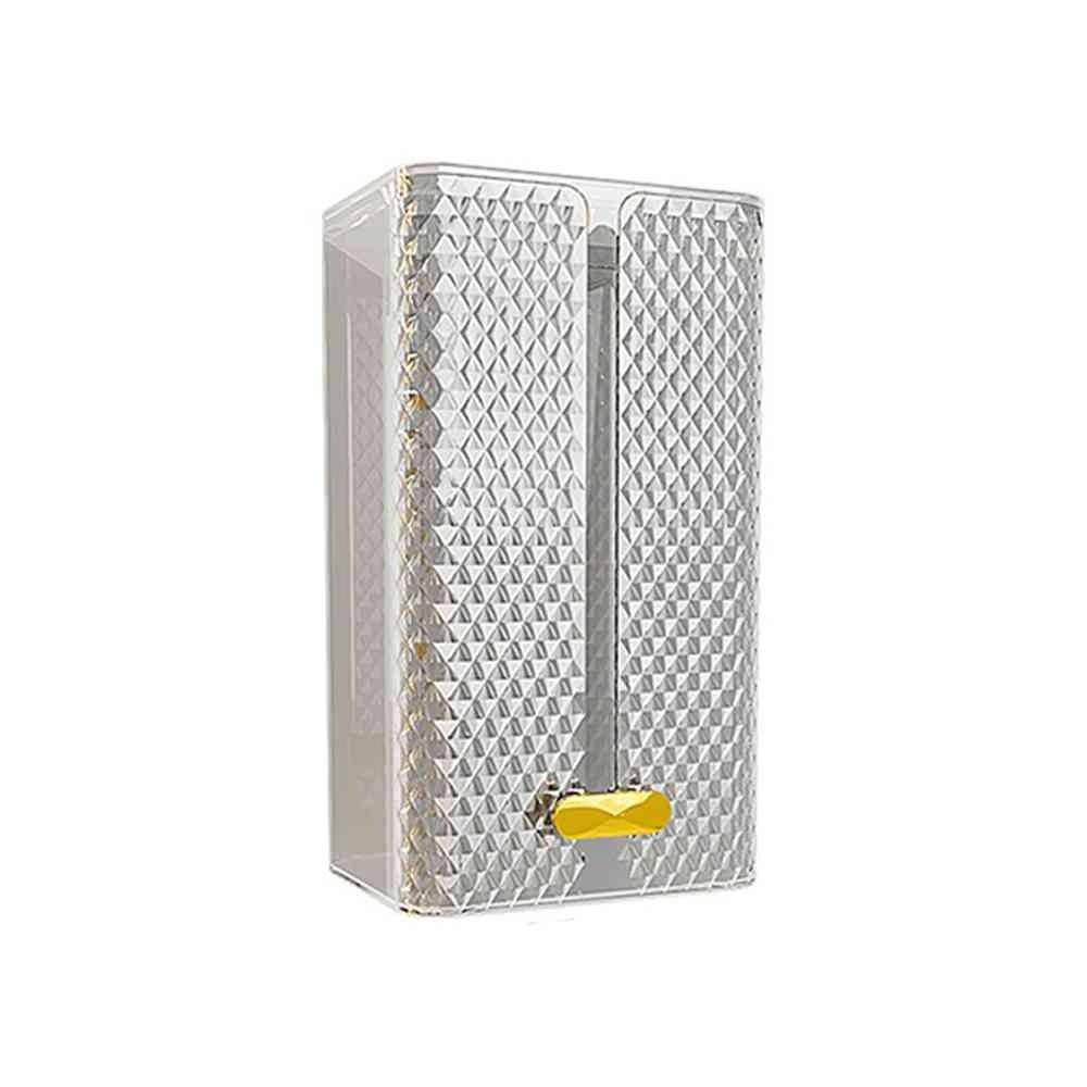 Настенная самоклеящаяся коробка большой емкости для салфеток держатель для бумаги органайзер для салфеток бумажное полотенце