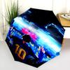 Lionel Messi: Legend Field Folding umbrella Umbrella 8 paraphenoid bones light Umbrella Sun umbrella