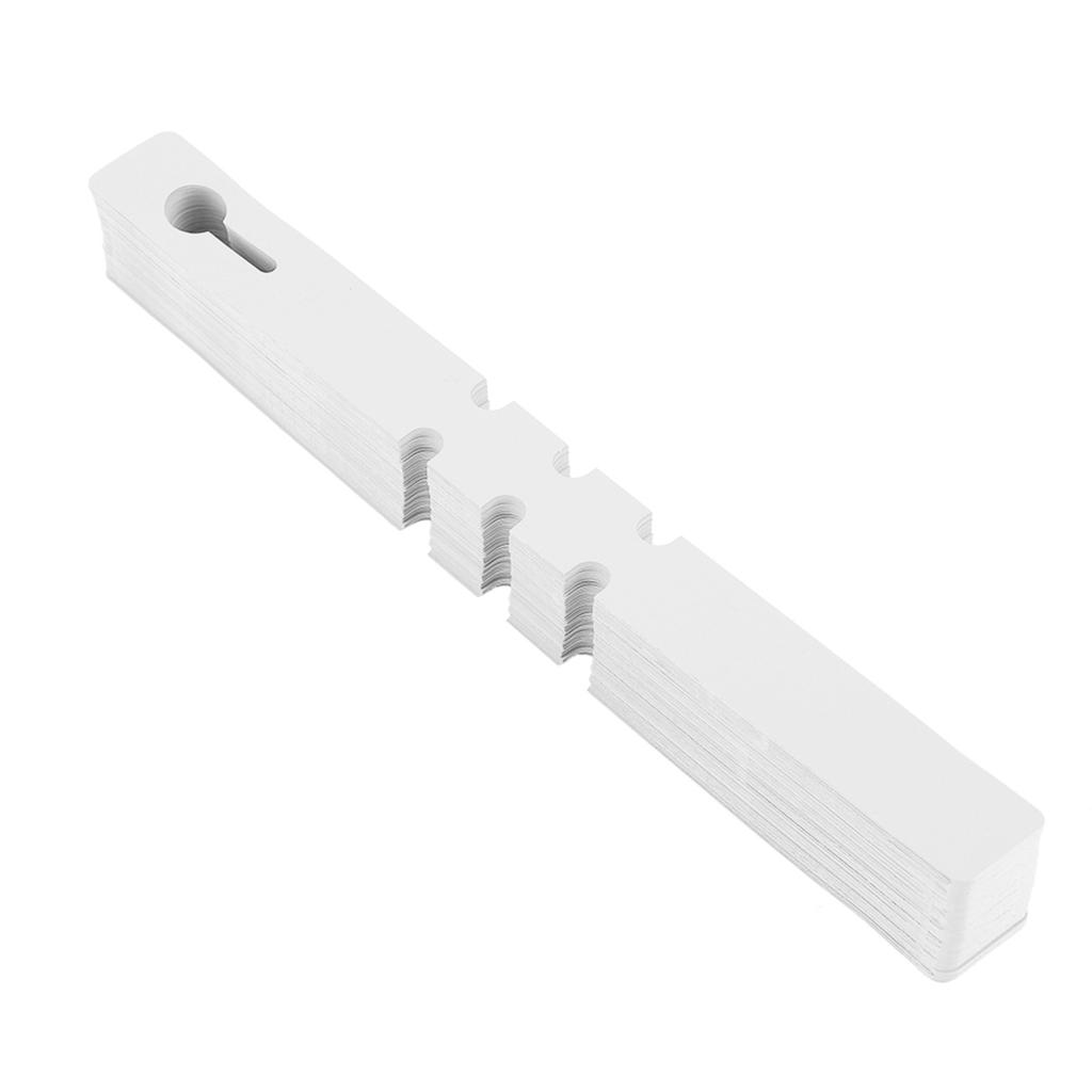 100pcs Plastic Nursery Garden Decor Stake Tags Plant Labels Lawn Ornament