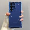 Роскошный гальванический HD прозрачный чехол для Samsung Galaxy S24 S23 S22 Ultra Plus Противоударный бронированный мягкий бампер Жесткая задняя крышка Capa