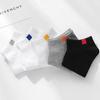 Cotton 5pairlot Summer Man Short Socks Fashion Breathable Boat Socks Comfortable Casual Socks Male Big Size