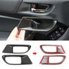 2PCS Car Door Inner Handle Bowl Decoration Cover Sticker for Toyota 86 Subaru BRZ 2012-2020 Auto Car Accessories Interior Decor