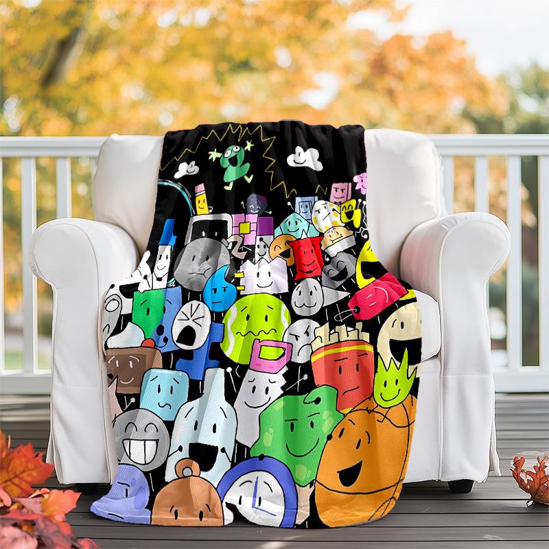 Inanimate Insanity printed throw blanket—lightweight,soft,warm;versatile blanket for all seasons—perfect as &air-conditioning throw,nap blanket