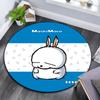 Mashimaro Cartoon pattern round rug,Carpet Rug for Living Room Bedroom Playroom ,Non-slip Floor Mat,Holiday Gifts and Birthday Gifts.