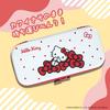 Allone EVA Color Case for Games, Sanrio Characters 2, Hello Kitty, 14.5 X 4 X 30 Cm, Compatible with Switch 2, Easy To Carry, Protects from Scratches