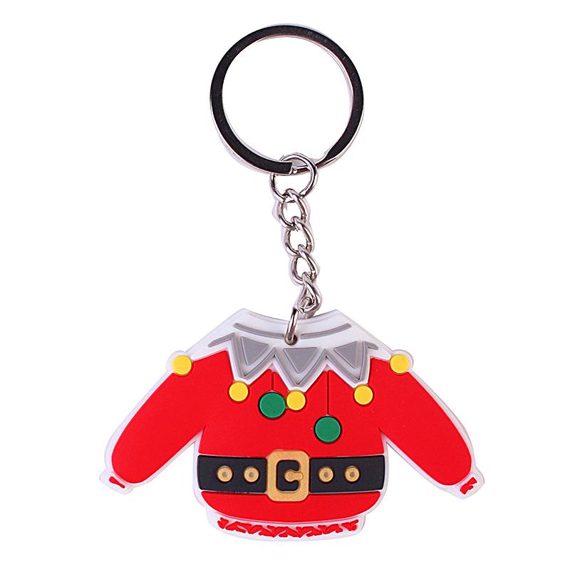 1 шт. аксессуары брелок мультфильм сумка кулон свитер снежинка рождественская серия красочные подарки лось
