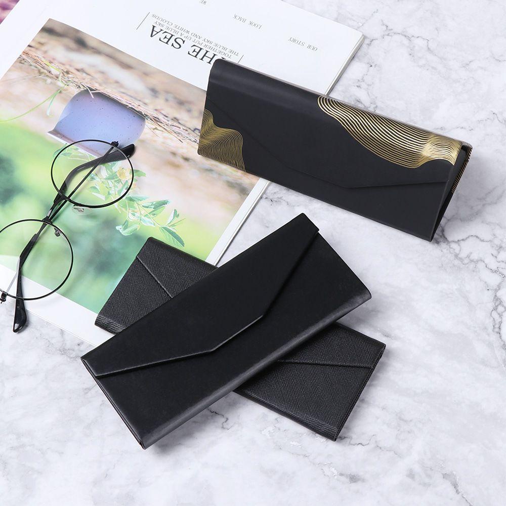Black Business Triangle Glasses Box Eyeglasses Accessories Sun Glasses Box Eyeglasses Case