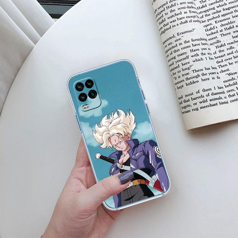 Dragon Ball Trunks Transparent Phone Case for Motorola Moto Edge 20 30 40 50 S30 Fusion Ultra Pro Neo Lite