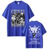 Rapper Chris Brown Breezy Bowl XX 2025 Tour Tshirt Unisex Women Hip Hop Fashion Casual T Shirts Unisexs Cotton Oversized Tshirts