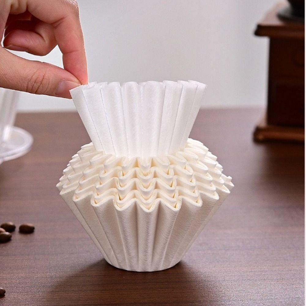 Hand-making Coffee Filter Cup Coffee Filter Paper Acrylic Filter Paper Press Household Coffee Accessories Hand-brewed Coffee