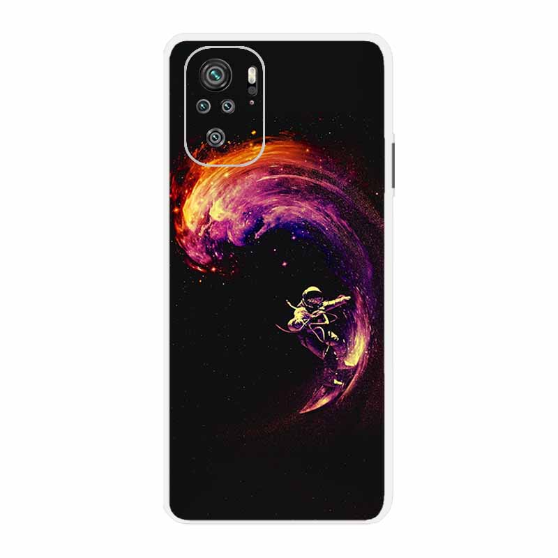 Для Xiaomi Poco M5 Прозрачный чехол Модный Расписной Силиконовый Мягкий Задний чехол Для Xiaomi Poco M5 Прозрачный чехол для телефона POCO M 5 Coque