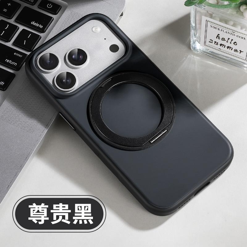 360-градусный поворот для iPhone17ProMax опорный магнитный кронштейн чехол для мобильного телефона Apple 13/14 противоударный чехол