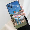Las Vegas Sign LIGHTS Nevada Rome Phone Case For iPhone 17 Pro Max 16 15 11 13 12 14 Pro Max mini 15 16 Plus 16e 17 Air Cover