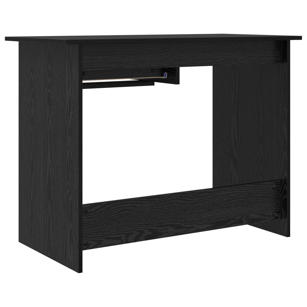 Письменный стол с ящиками Черный дуб 100 x 50 x 76 см