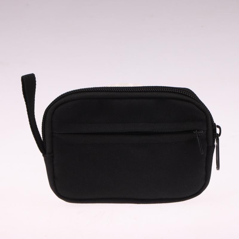 Oxford Cloth Men Wallet Earbuds Storage Bag Credit Card Holder Case For Boys Girls Journey Bank Card Organizer Zipper Coin Purse