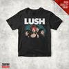 Lush Band Винтажная футболка в стиле Shoegaze Ретро