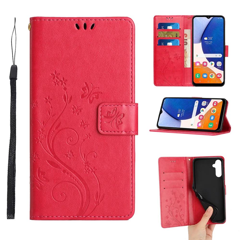 Кошелек Чехол-книжка для Samsung Galaxy A56 A55 A54 A36 A35 A34 A33 A32 A24 A23 A16 A15 A14 A13 A05 A05S A06 С держателем для карт
