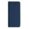 Dux Ducis Skin Pro Flip Wallet Case for Xiaomi Redmi 11A / Poco C55 / Redmi 12C - Blue Cover with Stand & Card Holder