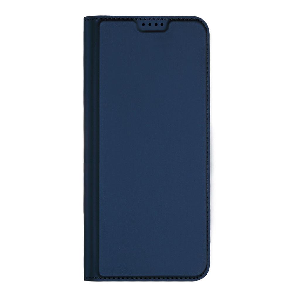 Dux Ducis Skin Pro Flip Wallet Case for Xiaomi Redmi 11A / Poco C55 / Redmi 12C - Blue Cover with Stand & Card Holder