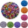 Transparent Mixed Letter Acrylic Flat Beads Loose Alphabet Beads for DIY Jewelry Making Necklace Bracelet Accessories Handcrafted