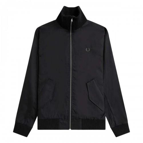 Мужская теннисная куртка-бомбер в рубчик Fred Perry