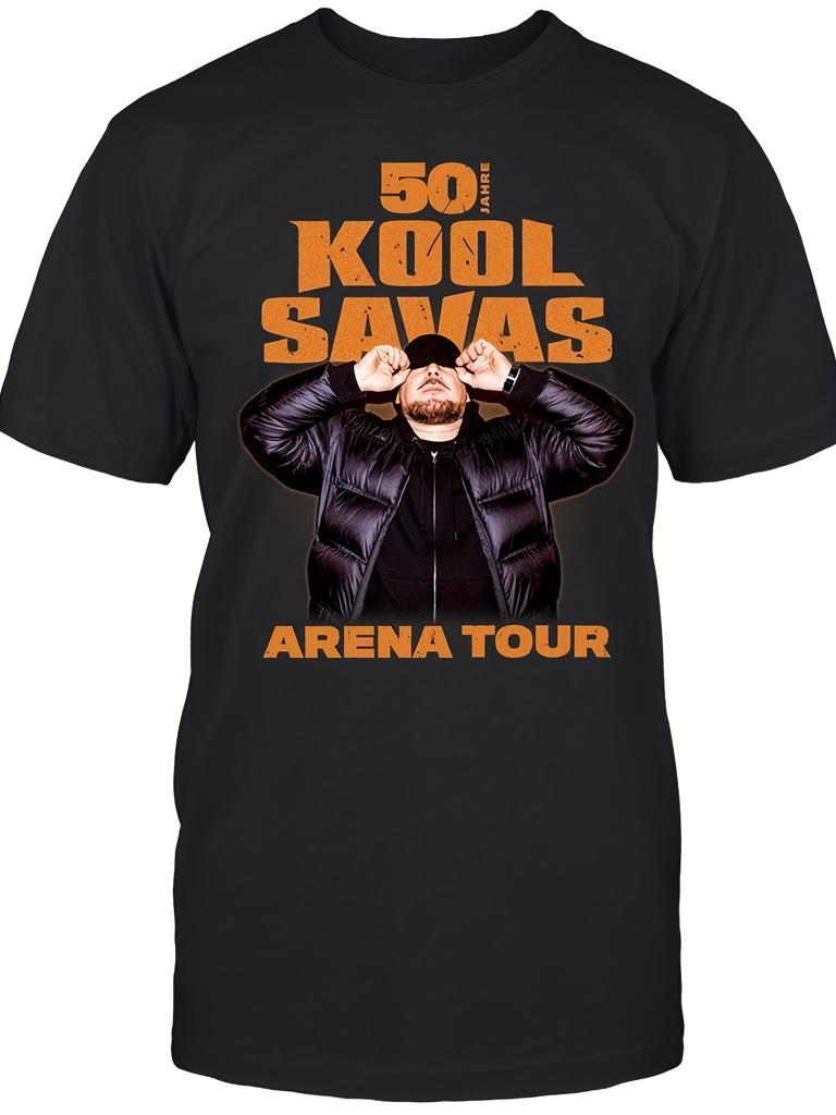 Мужская футболка Kool Savas 2026 - Забавная Угус и Большой палец Концертный мерч