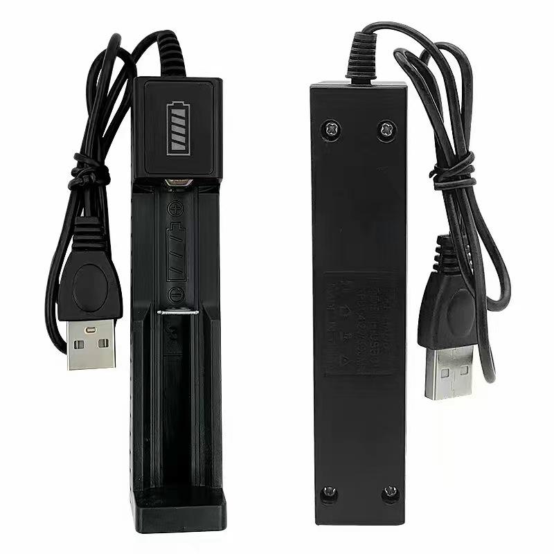 Умное быстрое зарядное устройство для литиевых аккумуляторов 18650 и 21700 с несколькими слотами и световым индикатором
