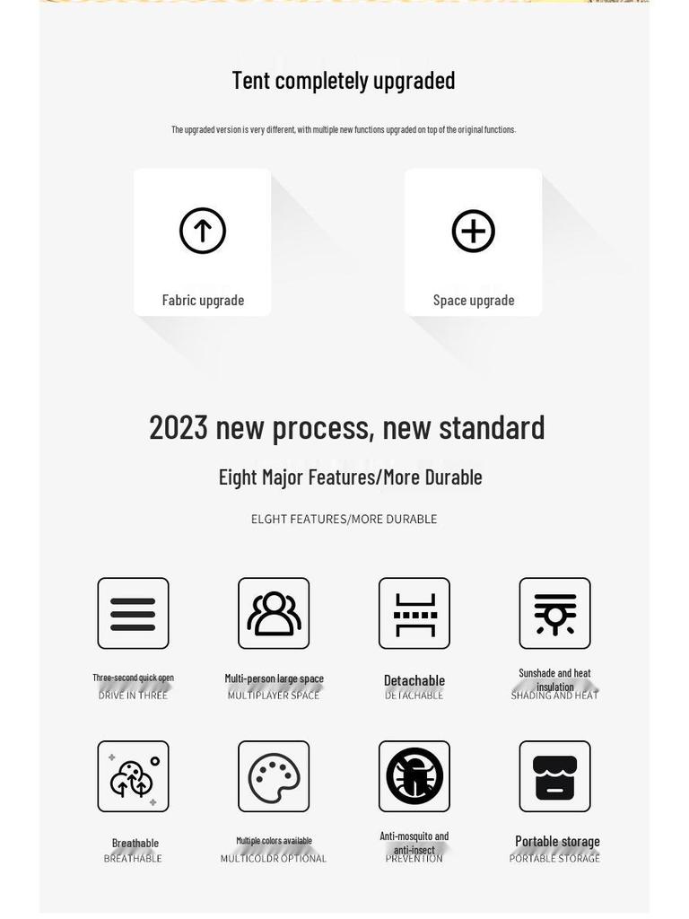 Automatic Pop-Up Rainproof Camping Tent for Outdoor & Indoor Use