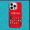 Чехол для телефона Game E-EarthBound Mother 4 Для iPhone 16,15,14,13,12,11,Mini,Pro,MAX Розовый Матовый Силиконовый Чехол