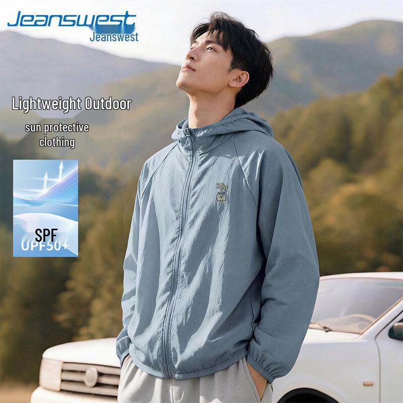 Мужская летняя куртка Jeanswest 2026 для активного отдыха с защитой от УФ-излучения