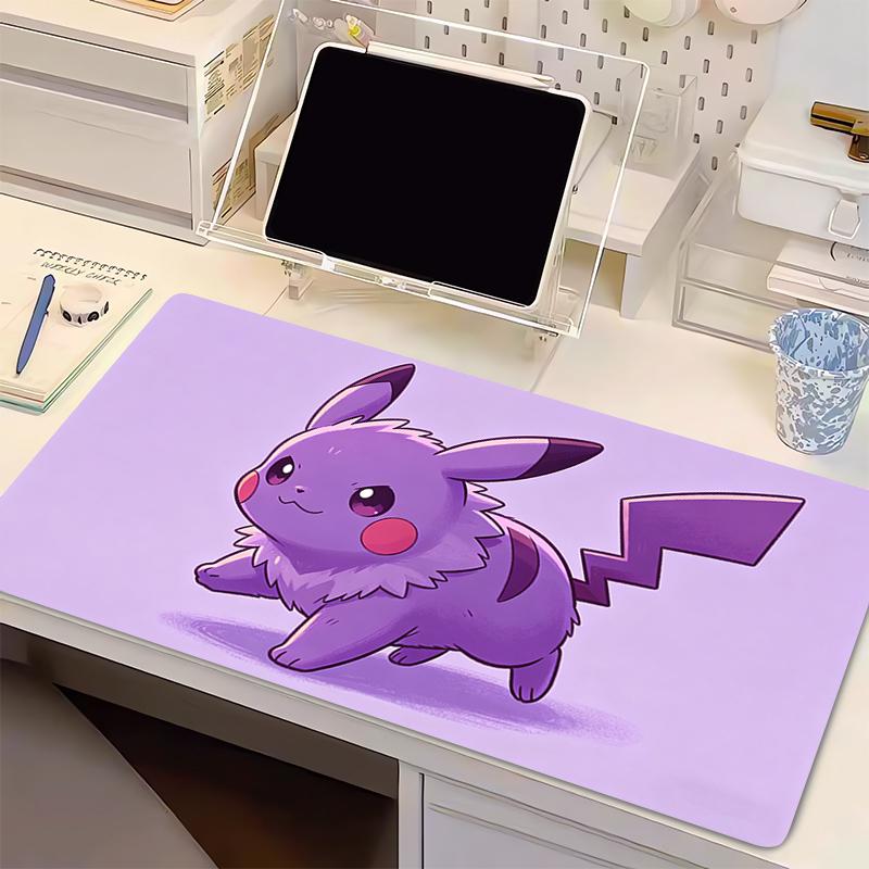 Mouse Pad kawaii Pikachu Large Esports Gamer Mat xcm Computer Keyboard Pad Durable Gaming Desk Mat Pokemon Rubber Mausepad