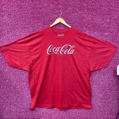 Красная футболка Coca-Cola 5XL