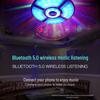 Cross-Border Bluetooth LED Atmosphere Light with Remote & Music Control - Dreamy Color UFO Stage Light
