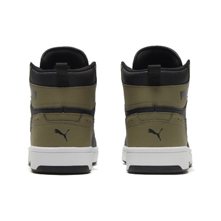 Puma Кроссовки Rebound Joy High-Top Унисекс Темно-зеленый/Белый 374765-04
