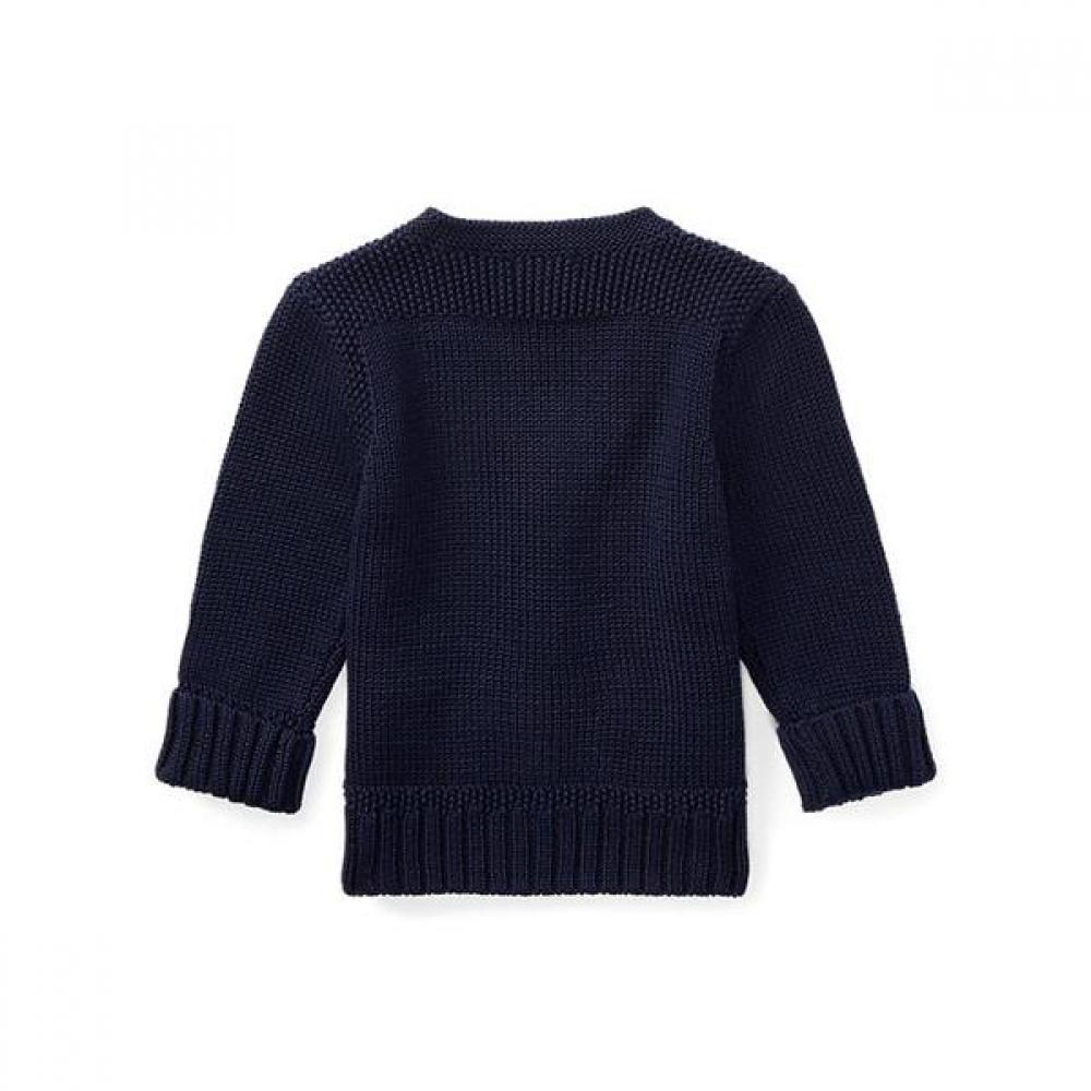 Ralph Lauren Baby Boys Combed Cotton V Neck Cardigan Cwposwei6820015410