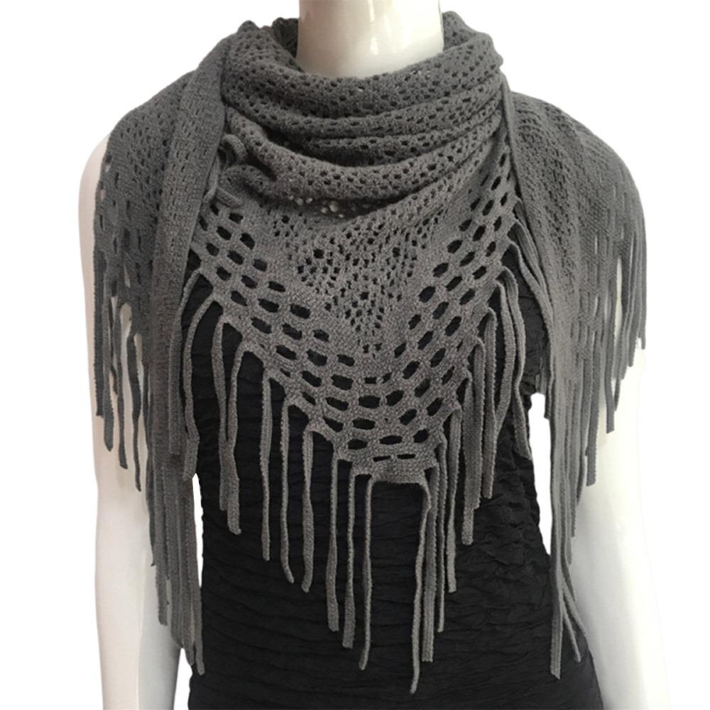 Windproof Thermal Neck Warmer Bib Temperament Cardigan Triangle Scarves Shawl Women Lady Girl