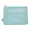 Flat Mesh Marks Pouch, A5, Collection, Melon, MSH-PO11-LGN