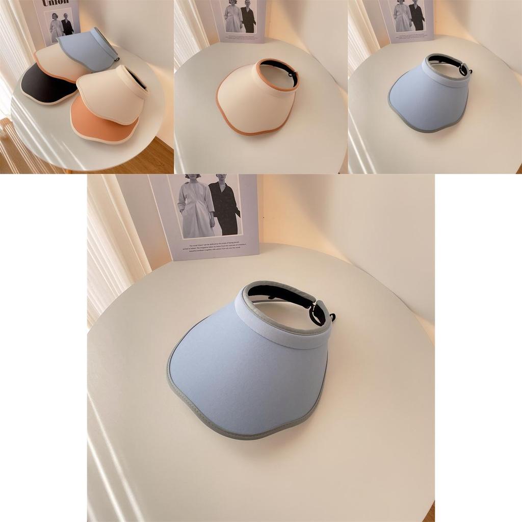 Adorable Uv Protection Visor Hat For Women Adjustable Sunshade Summer Hat