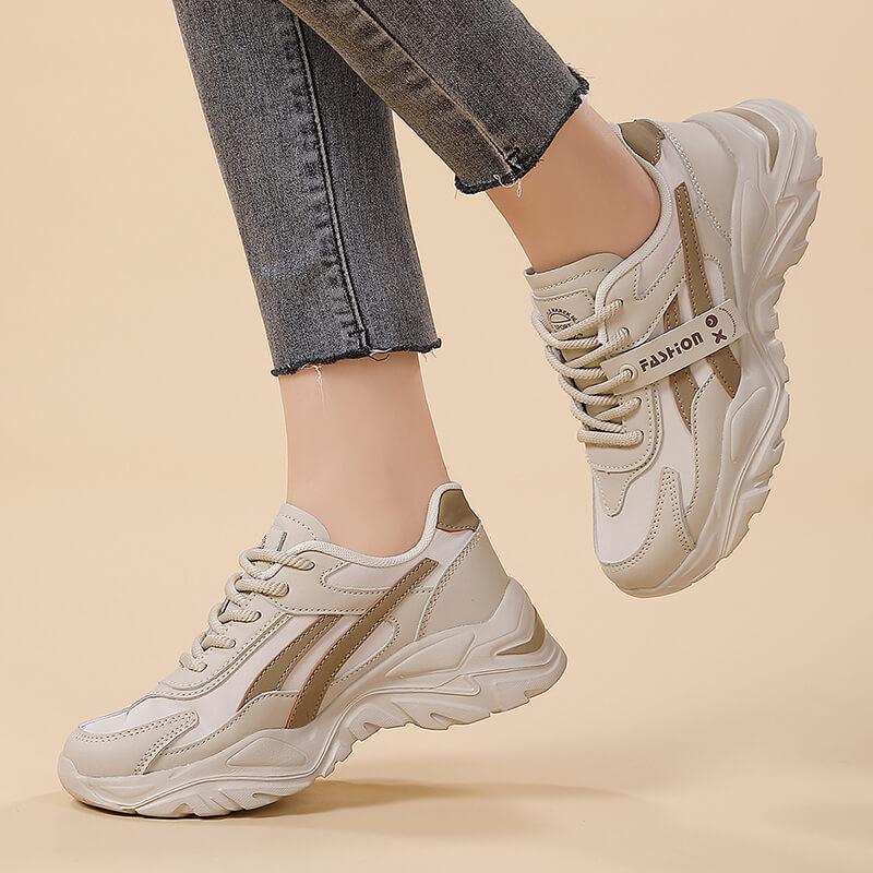 MCTIN Кроссовки на платформе. Женские вулканизированные туфли на толстой подошве. Женские массивные черные туфли.