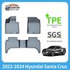 Hyundai Santa Cruz 2022-2024 Эко TPE Водонепроницаемые коврики для пола