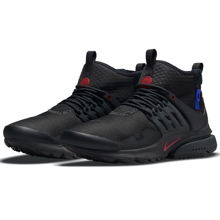 Nike Мужские кроссовки Air Presto Mid Utility Darth Vader, черные, антрацитовые, Racer-Blue DC8751-001