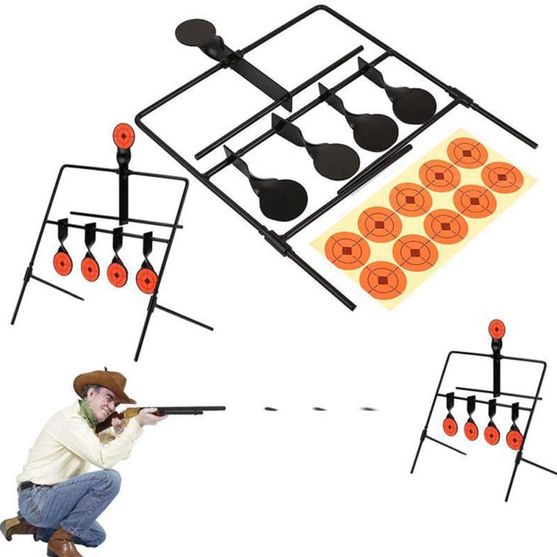 5 мишеней, самовосстанавливающийся вращающийся воздушный фонарь, стрельба из винтовки, набор металлических мишеней для тренировок/игр