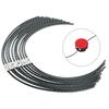 10Pcs Spool Line For BOSCH AFS 23-37 Grass Trimmer Cutting Wire Brush Cutter Lawn Mower Garden Power Tool Accessories
