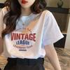 Summer Loose Short Sleeve Women's T-shirt Half Sleeve Fashion Student Clothing for BFF