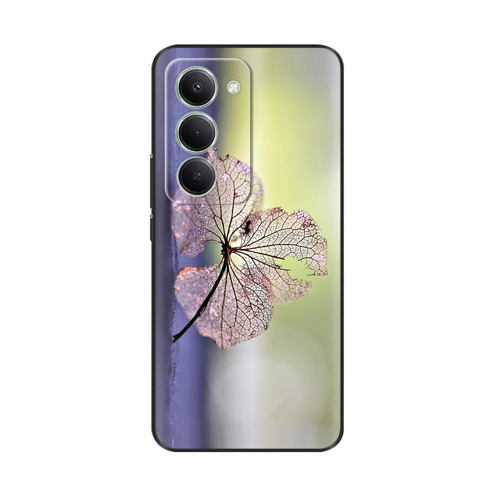 Чехлы для телефона Redmi 15 Для Xiaomi Redmi 15 Чехол Мягкая силиконовая накладка Чехол Redmi15 4G 5G Популярные цветочные мраморные защитные оболочки