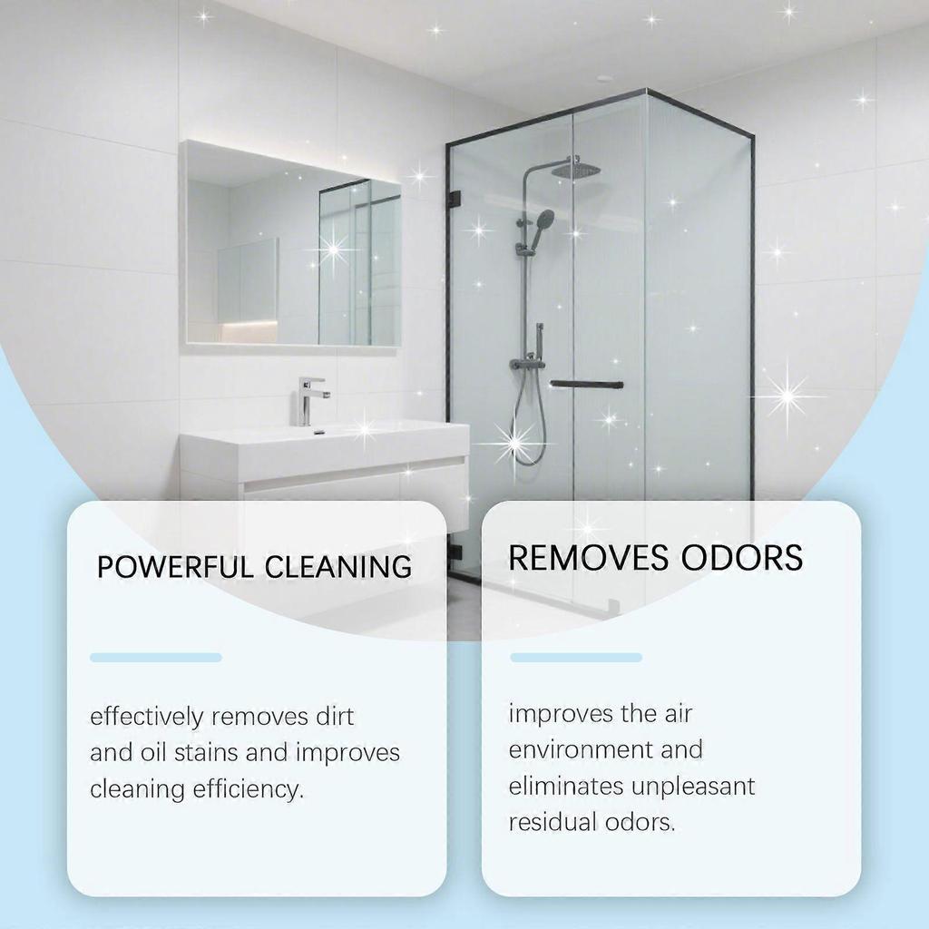 Jakehoe Household Cleaning Spray Is A Daily Toilet Inner Wall Glaze Bright, Stain-Removing And Scale-Removing Cleaning Spray