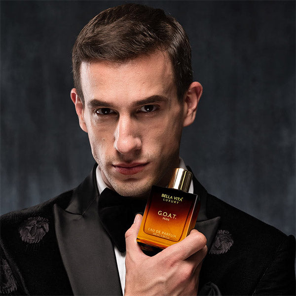 Bella Vita Luxury G.O.A.T Eau De Parfum Духи для мужчин с бергамотом, лавандой и пачули | Стойкий древесный и восточный аромат EDP, 100 мл