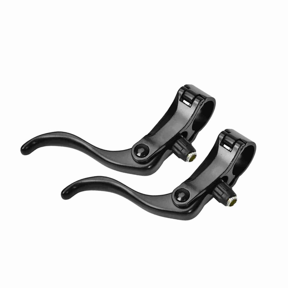 1 pair Aluminum Alloy Brake Lever Mountain Bike Brak for 24mm bicycle handlebars. Cycling Accessory