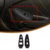 Carbon fiber ABS Window Lift Switch Button Trim Frame for Nissan 370Z 2009-20